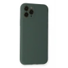 Durukar®  iPhone 11 Pro Kılıf Nano içi Kadife Silikon - Koyu Yeşil