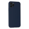 Durukar®  iPhone 11 Pro Kılıf Nano içi Kadife Silikon - Lacivert