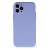 Durukar®  iPhone 11 Pro Kılıf Nano içi Kadife Silikon- Lila