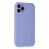 Durukar®  iPhone 11 Pro Kılıf Nano içi Kadife Silikon- Lila