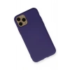 Durukar®  iPhone 11 Pro Kılıf Nano içi Kadife Silikon - Mor