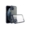 Durukar®  iPhone 11 Pro Max Kılıf Miami Şeffaf Silikon - Lacivert