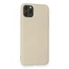 Durukar®  iPhone 11 Pro Max Kılıf Nano içi Kadife Silikon - Bej