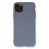 Durukar®  iPhone 11 Pro Max Kılıf Nano içi Kadife Silikon - Gri