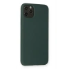 Durukar®  iPhone 11 Pro Max Kılıf Nano içi Kadife Silikon - Koyu Yeşil