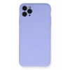 Durukar®  iPhone 11 Pro Max Kılıf Nano içi Kadife Silikon - Lila