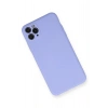Durukar®  iPhone 11 Pro Max Kılıf Nano içi Kadife Silikon - Lila