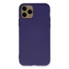 Durukar®  iPhone 11 Pro Max Kılıf Nano içi Kadife Silikon - Mor