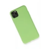 Durukar®  iPhone 11 Pro Max Kılıf Nano içi Kadife Silikon - Yeşil