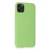 Durukar®  iPhone 11 Pro Max Kılıf Nano içi Kadife Silikon - Yeşil