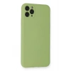 Durukar®  iPhone 11 Pro Max Kılıf Nano içi Kadife Silikon- Yeşil