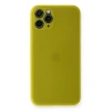 Durukar® iPhone 11 Pro Max Case PP Ultra Thin Cover - Yellow
