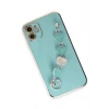 Durukar®  iPhone 12 Kılıf Esila Silikon - Su Yeşili
