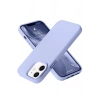 Durukar®  iPhone 12 Kılıf Nano içi Kadife Silikon - Lila