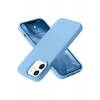 Durukar®  iPhone 12 Kılıf Nano içi Kadife Silikon - Mavi