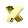 Durukar®  iPhone 12 Kılıf Nano içi Kadife Silikon- Sarı