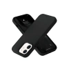 Durukar®  iPhone 12 Kılıf Nano içi Kadife Silikon- Siyah