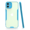 Durukar®  iPhone 12 Kılıf Platin Silikon - Mavi