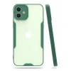 Durukar®  iPhone 12 Kılıf Platin Silikon - Yeşil