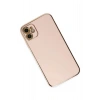 Durukar®  iPhone 12 Kılıf Volet Silikon - Pembe
