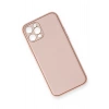 Durukar®  iPhone 12 Pro Kılıf Coco Deri Silikon Kapak - Pembe
