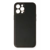 Durukar®  iPhone 12 Pro Kılıf Coco Deri Silikon Kapak - Siyah