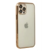 Durukar®  iPhone 12 Pro Kılıf  Lensli Silikon - Gold