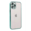Durukar®  iPhone 12 Pro Kılıf  Lensli Silikon - Yeşil