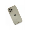 Durukar®  iPhone 12 Pro Kılıf Liva Taşlı Silikon - Beyaz