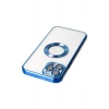 Durukar®  iPhone 12 Pro Kılıf Slot Silikon - Mavi