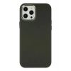 Durukar®  iPhone 12 Pro Max Kılıf Asya Deri Silikon - Koyu Yeşil