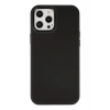 Durukar®  iPhone 12 Pro Max Kılıf Asya Deri Silikon - Siyah