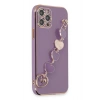 Durukar®  iPhone 12 Pro Max Kılıf Esila Silikon - Mor