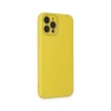 Durukar®  iPhone 12 Pro Max Kılıf Lansman Glass Kapak - Sarı