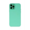 Durukar®  iPhone 12 Pro Max Kılıf Lansman Glass Kapak - Turkuaz