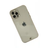 Durukar®  iPhone 12 Pro Max Kılıf Liva Taşlı Silikon - Beyaz