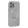 Durukar®  iPhone 12 Pro Max Kılıf Moshi Lens Magneticsafe Silikon - Gümüş
