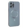 Durukar®  iPhone 12 Pro Max Kılıf Moshi Lens Magneticsafe Silikon - Sierra Blue