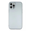 Durukar®  iPhone 12 Pro Max Kılıf Nano içi Kadife Silikon - Sky Blue