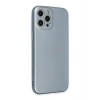 Durukar®  iPhone 12 Pro Max Kılıf Nano içi Kadife Silikon - Sky Blue