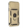 Durukar®  iPhone 12 Pro Max Kılıf Pars Lens Yüzüklü Silikon - Gold