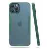 Durukar®  iPhone 12 Pro Max Kılıf Platin Silikon - Yeşil