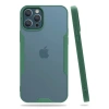 Durukar®  iPhone 12 Pro Max Kılıf Platin Silikon - Yeşil