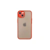 Durukar®  iPhone 13 Mini Kılıf Montreal Silikon Kapak - Kırmızı