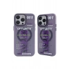 Durukar®  iPhone 13 Pro Kılıf Apollo Magneticsafe Desenli Kapak - Apollo Mor - 3