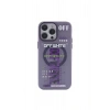 Durukar®  iPhone 13 Pro Kılıf Apollo Magneticsafe Desenli Kapak - Apollo Mor - 3