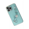 Durukar®  iPhone 13 Pro Kılıf Esila Silikon - Su Yeşili