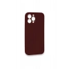 Durukar®  iPhone 13 Pro Kılıf Lansman Legant Silikon - Bordo
