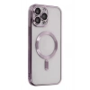 Durukar®  iPhone 13 Pro Max Kılıf Kross Magneticsafe Kapak - Mor