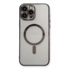 Durukar®  iPhone 13 Pro Max Kılıf Magneticsafe Lazer Silikon - Siyah